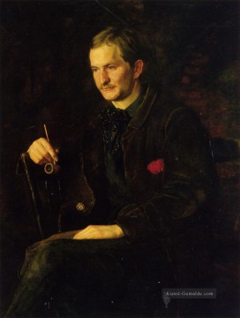 portrait autoportrait porträt Ölbilder verkaufen - Die Art Student aka Porträt von James Wright Realismus Porträt Thomas Eakins